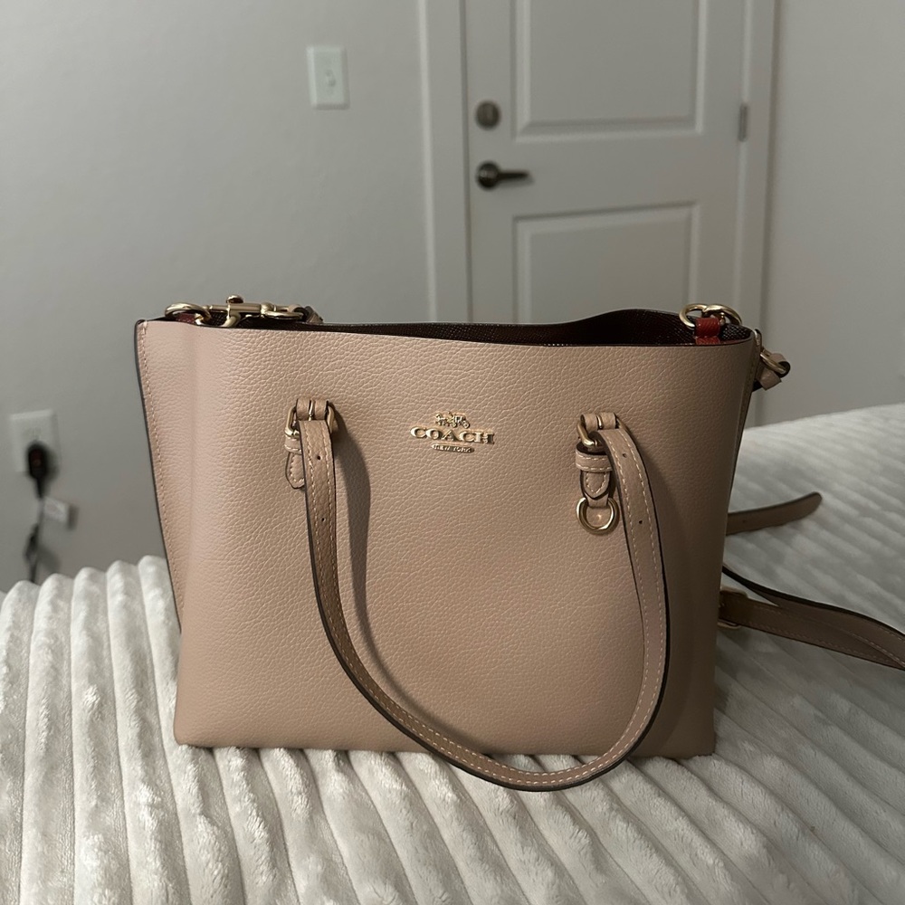 COPY - Coach bag beige color ,almost new